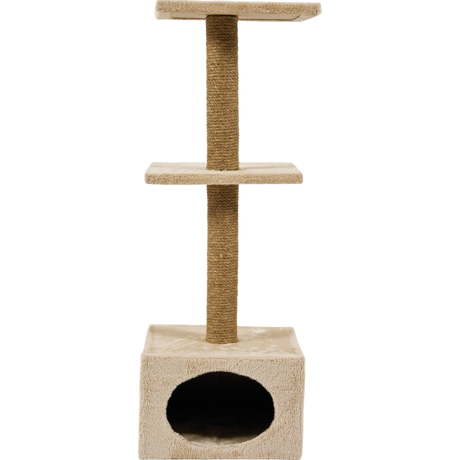 Arbre à chat duo 30 x 30 x 83 cm - Beige - ZOLUX