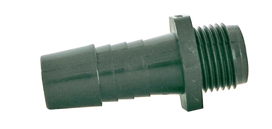 Embout mâle cannelé polyamide ∅25 mm - 26x34 - TECHNO