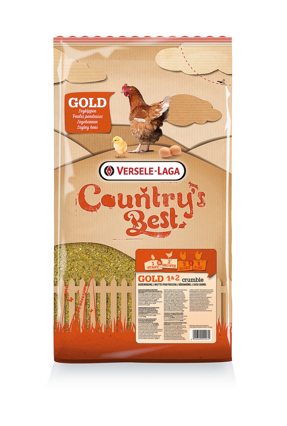 Country's Best GOLD 1 & 2 Crumble 5kg