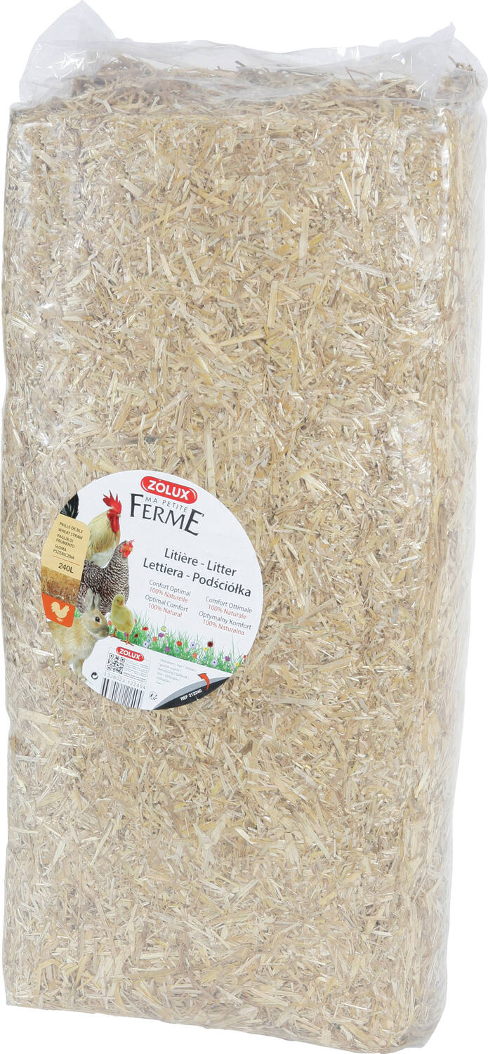 Litière végétale Paille 240L