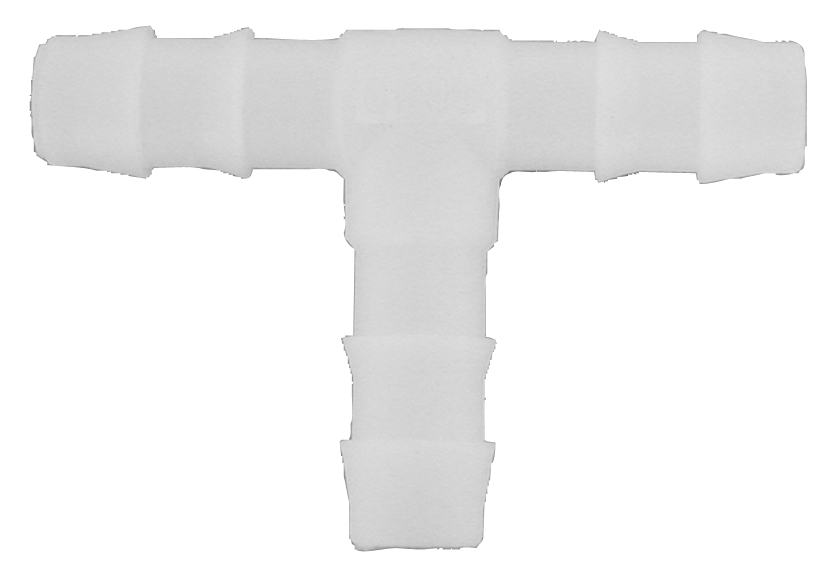 Té plastique D. 8 mm                