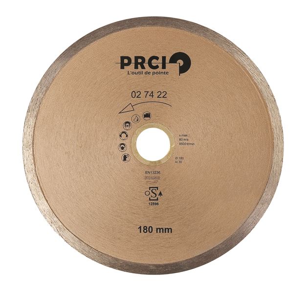 Disque diamant Ariane 180 - PRCI