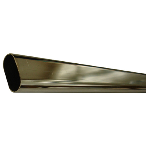 1 tube métal de penderie 30x15 1m50 chrome MOBOIS
