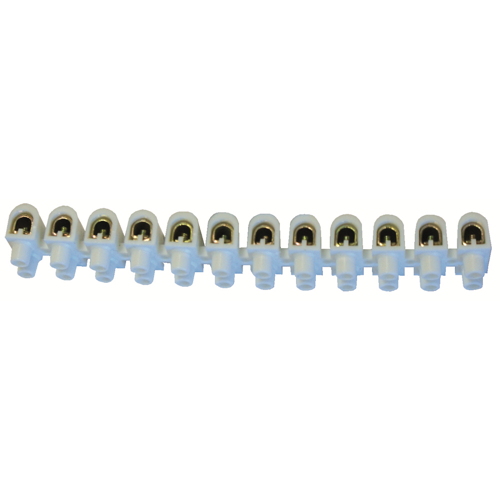 Barrettes de connexion 10mm² blanc