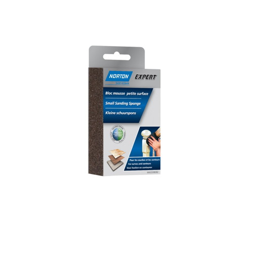 Bloc mousse petite surface grain gros/moyen