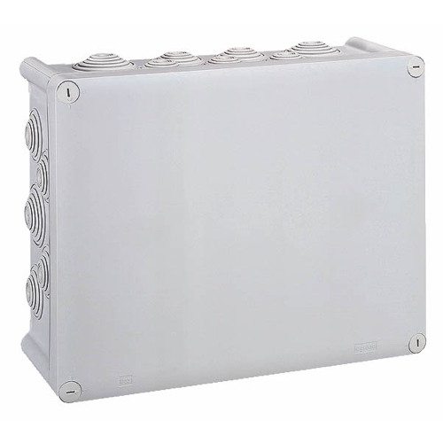 Boîte de dérivation rectangulaire 10 entrées plexo 310x240mm