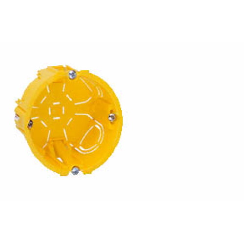 Boîte à encastrer ronde pour mur creux