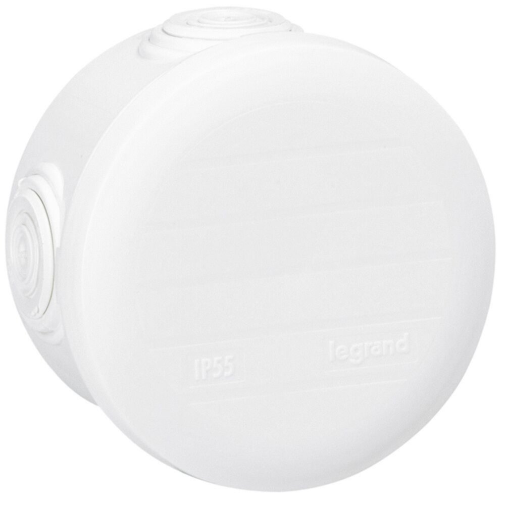 Boîte de dérivation étanche 4 entrées ip55 plexo ø70mm