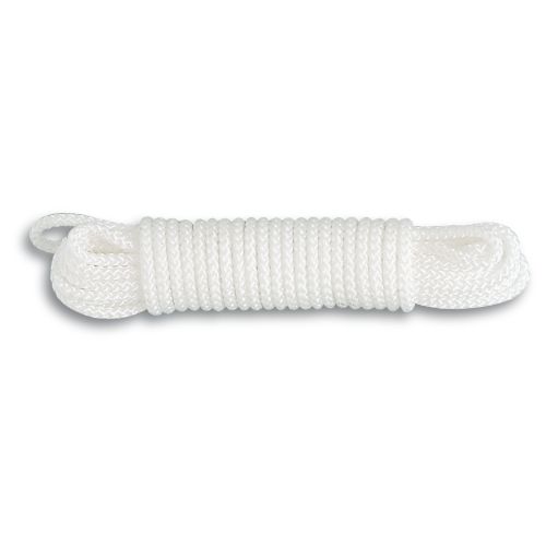 Drisse tressée polypropylène blanc Ø 2mm L.20 m résistance 8