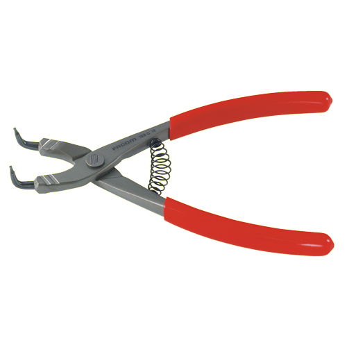 Pince circlips fermante becs coudés 90°