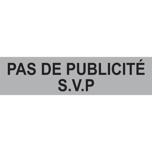 Plaque adhésive Pas dePub