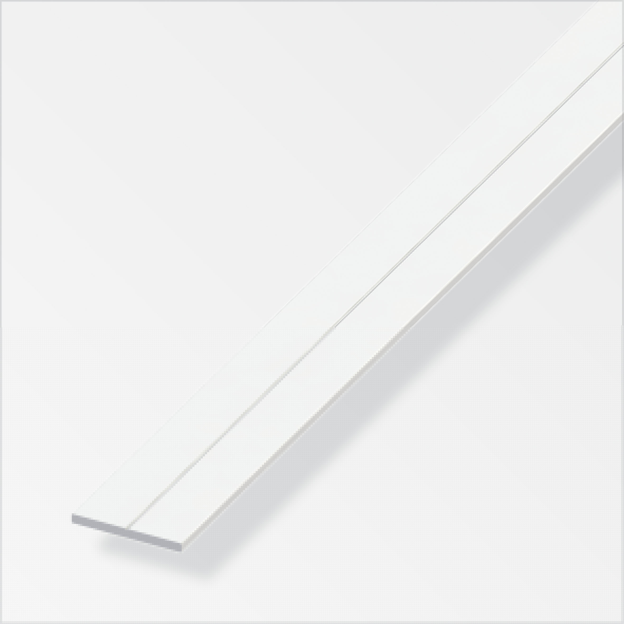 Profilé combitech plat pvc 15,5 mm l. 1 m