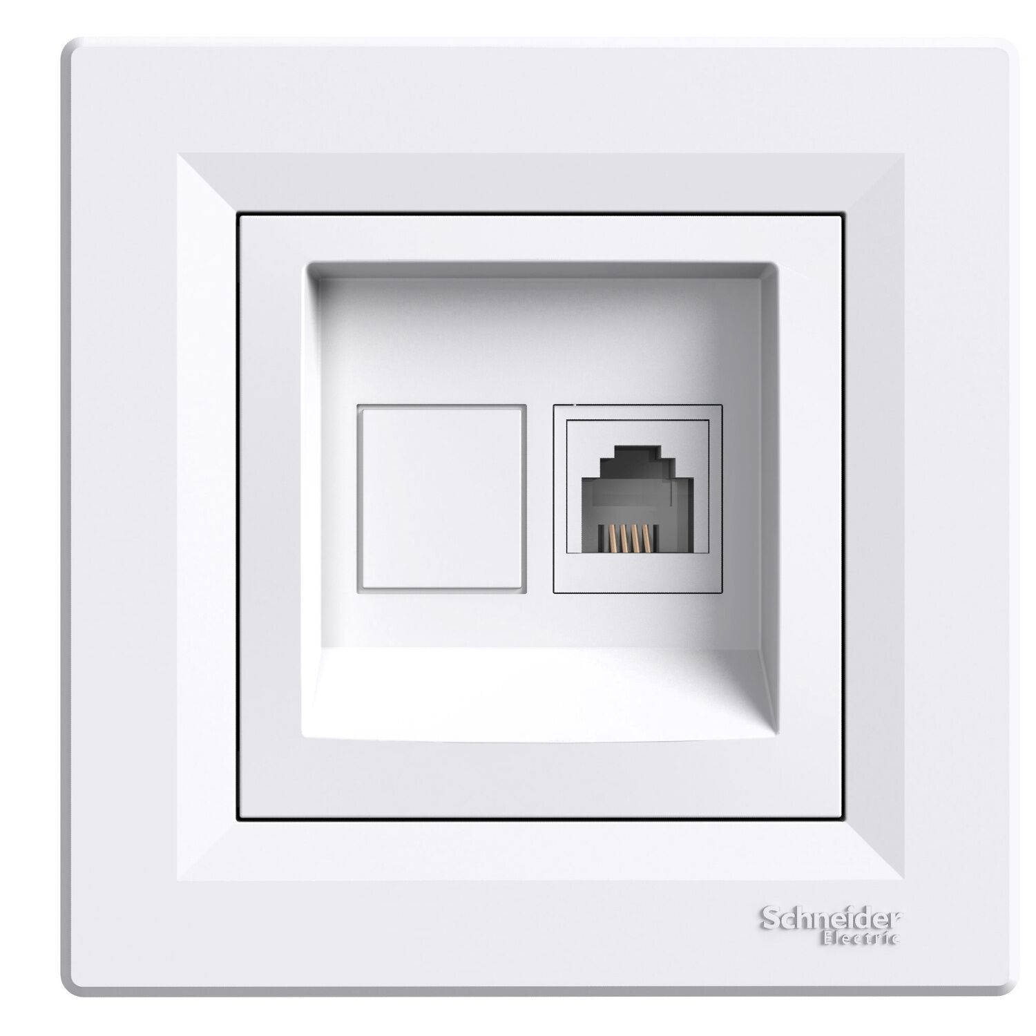 Prise rj45 Asfora blanc - SCHNEIDER ELECTRIC
