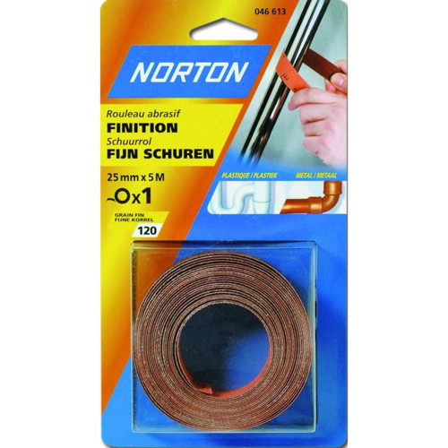 Rouleau toile abrasive souple 25x5m G100