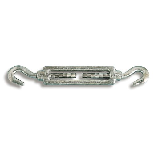 Tendeur à cage 2 crochets acier zingué ø 14mm