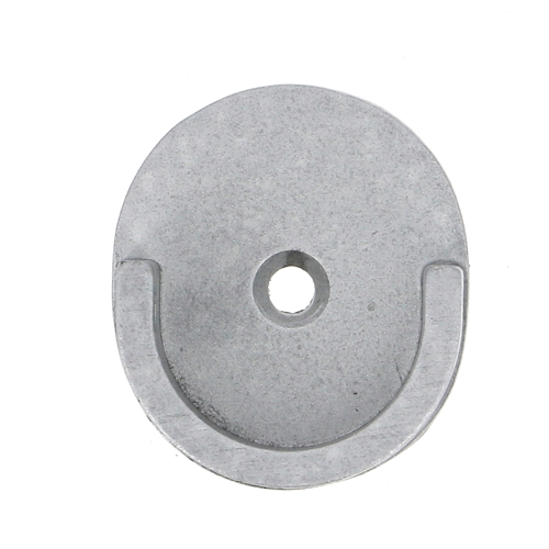 1 naissance métal Ø28 gris zingué