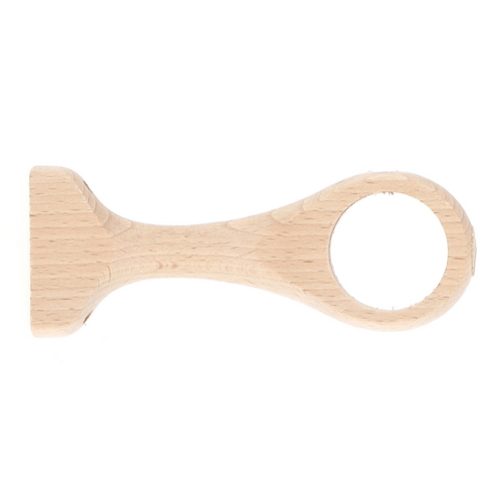 1 support bois monobloc Ø35 115mm brut
