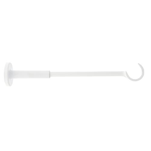 1 support métal oeil ouvert Ø28 extensible de 170 à 300mm bla