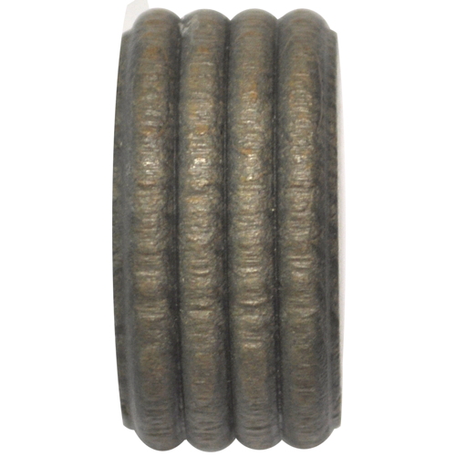 2 embouts bois bouchon strié Ø28 chêne brûlé