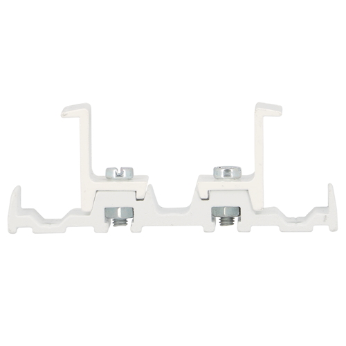 2 supports métal 24x16 plafond doubles blanc