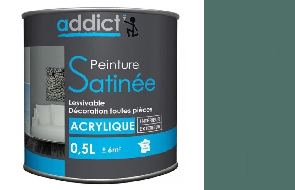 Peinture acrylique satin 0,5L amazone