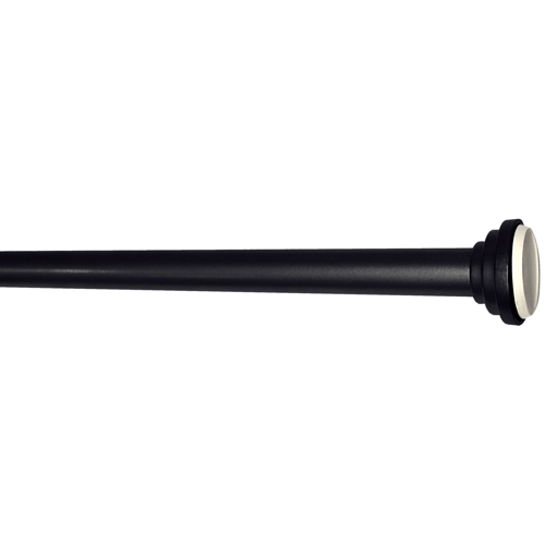 1 barre entre murs Ø18/20 extensible de 1m20 à 2m10 noir