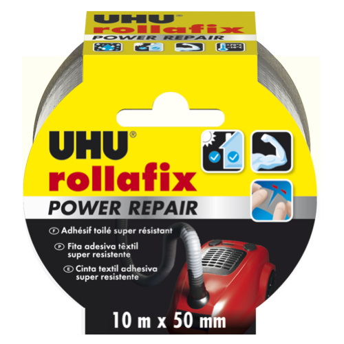 Adhésif toilé rollafix power repair 10m
