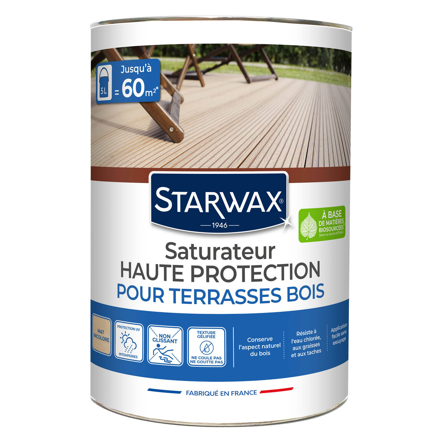 Saturateur appli. facile phase aqueuse incolore 5l - STARWAX