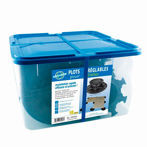 Plot pour dalle H.50/80mm - INTERPLAST