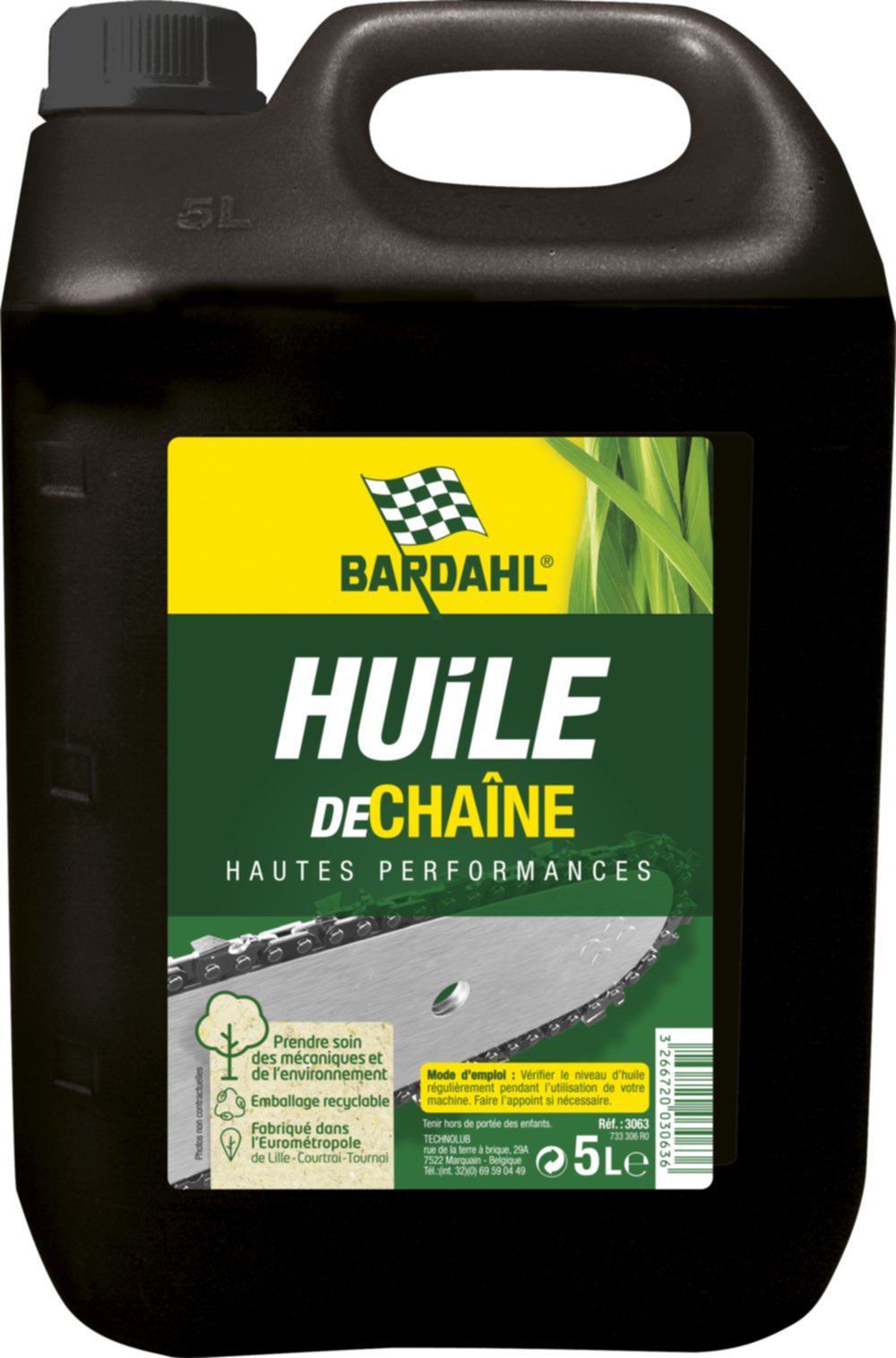 Huile de chaine de tronçonneuse 5 L
