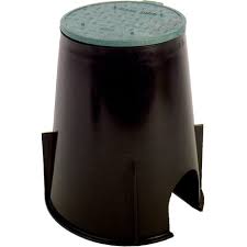 Regard de visite rond pvc ø25xh.26mm