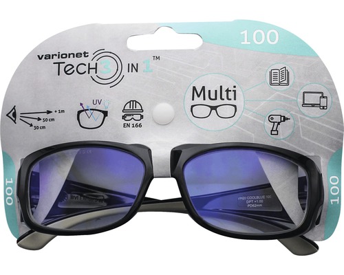 Lunettes de protection Tech3 100 BC  Verres multi distances