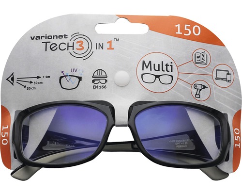 Lunettes de protection Tech3 150 BC  Verres multi distances