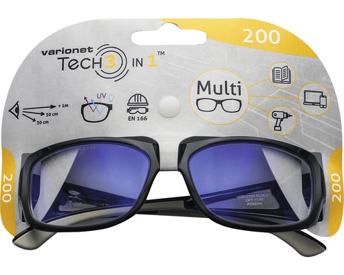 Lunettes de protection Tech3 200 BC  Verres multi distances