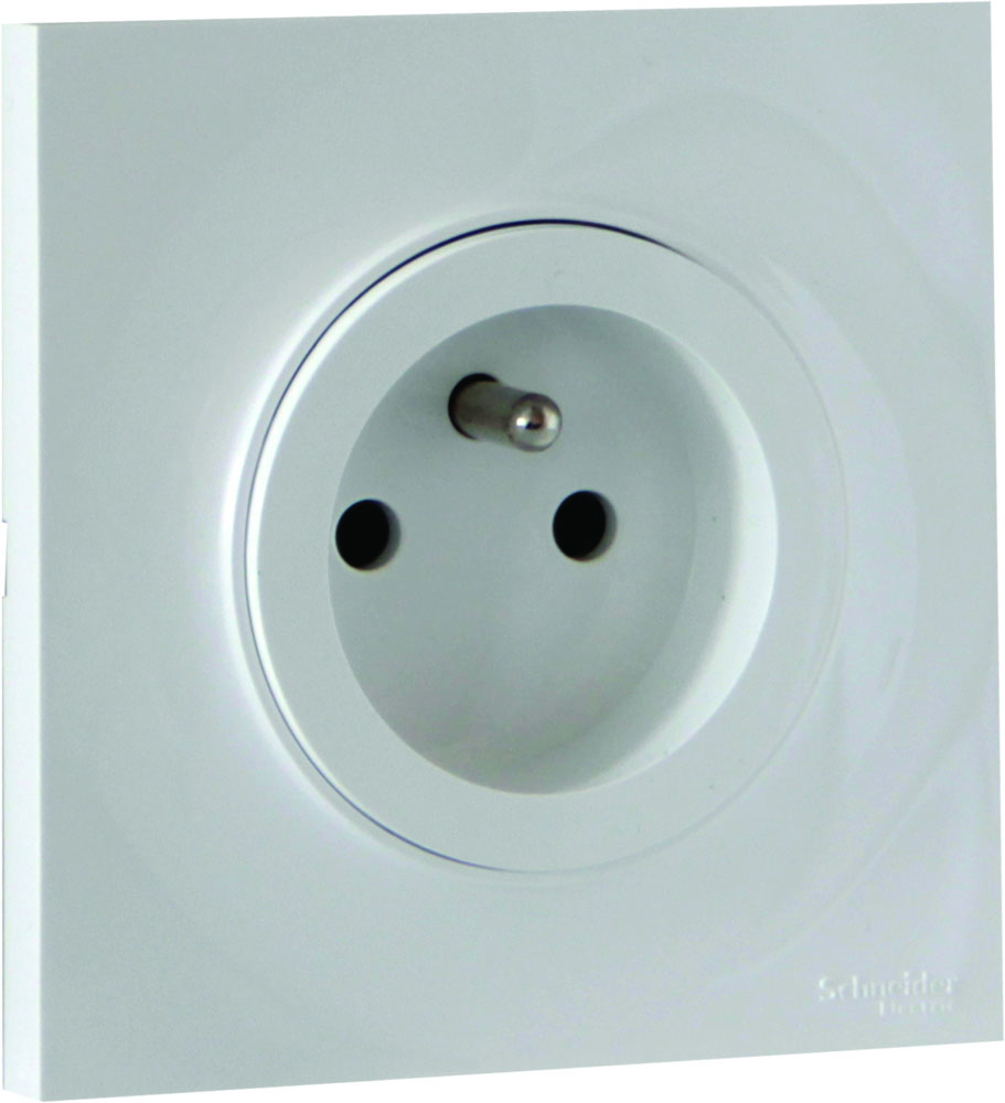 LOT DE 5 PRISES 2 P+T “ODACE”  