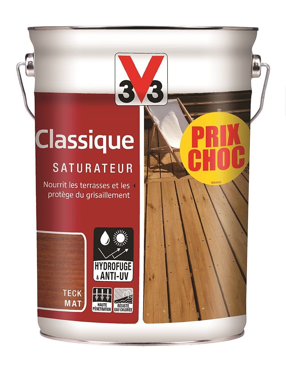 SATURATEUR CLASSIQUE V33 5 L