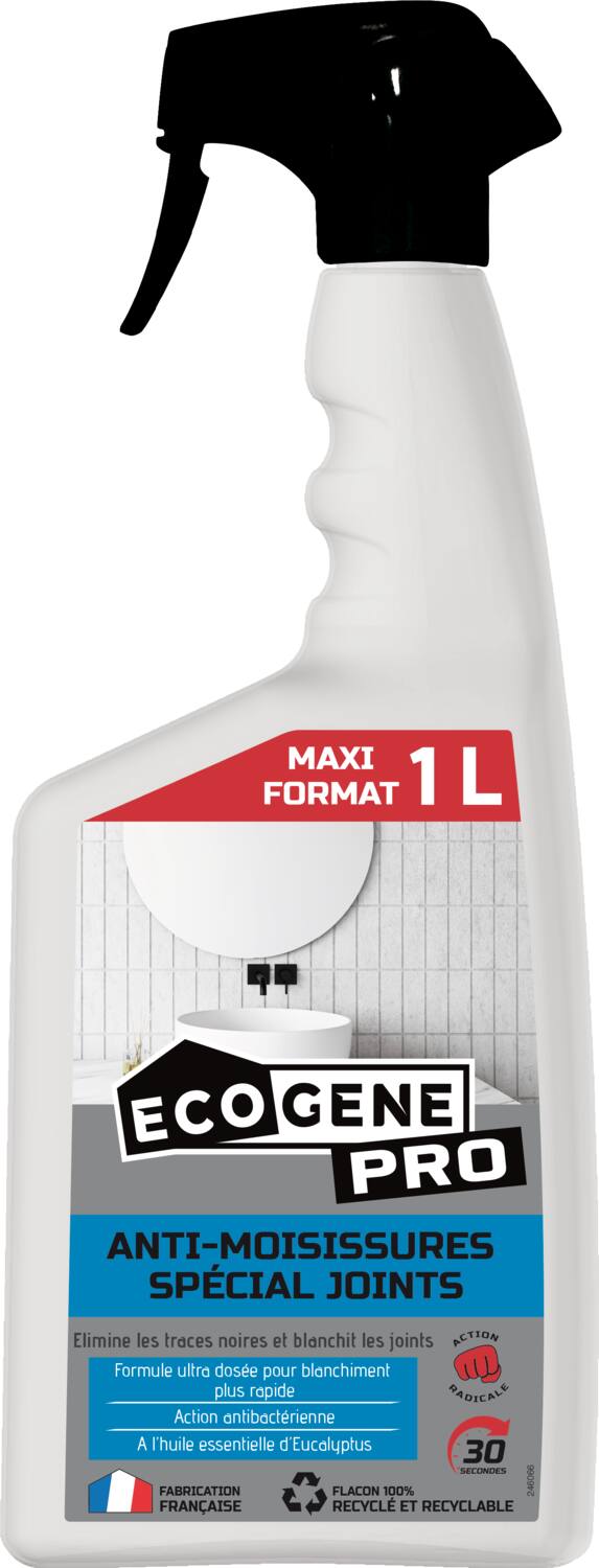Anti moisissures spécial joints en pulvérisateur 1L - ECOGENE