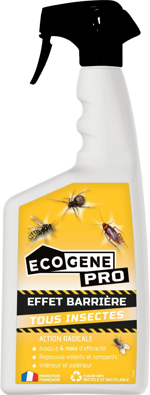 Spray barrière insectes volants et rampants 1L