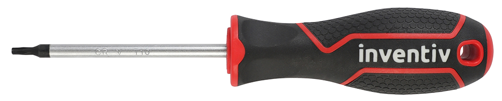 Tournevis tamper torx T10 chrome vanadium - INVENTIV