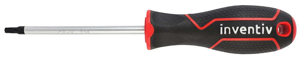 Tournevis tamper torx T25 chrome vanadium - INVENTIV