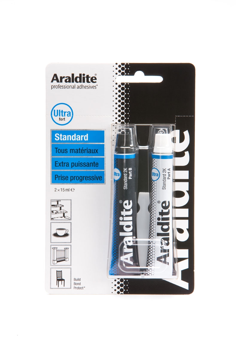 Colle standard tube 2x15ml - ARALDITE