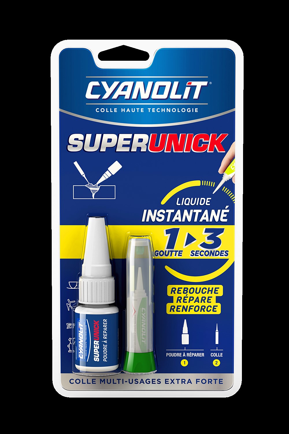 SUPER UNICK INSTANT POUDRE A REPARER