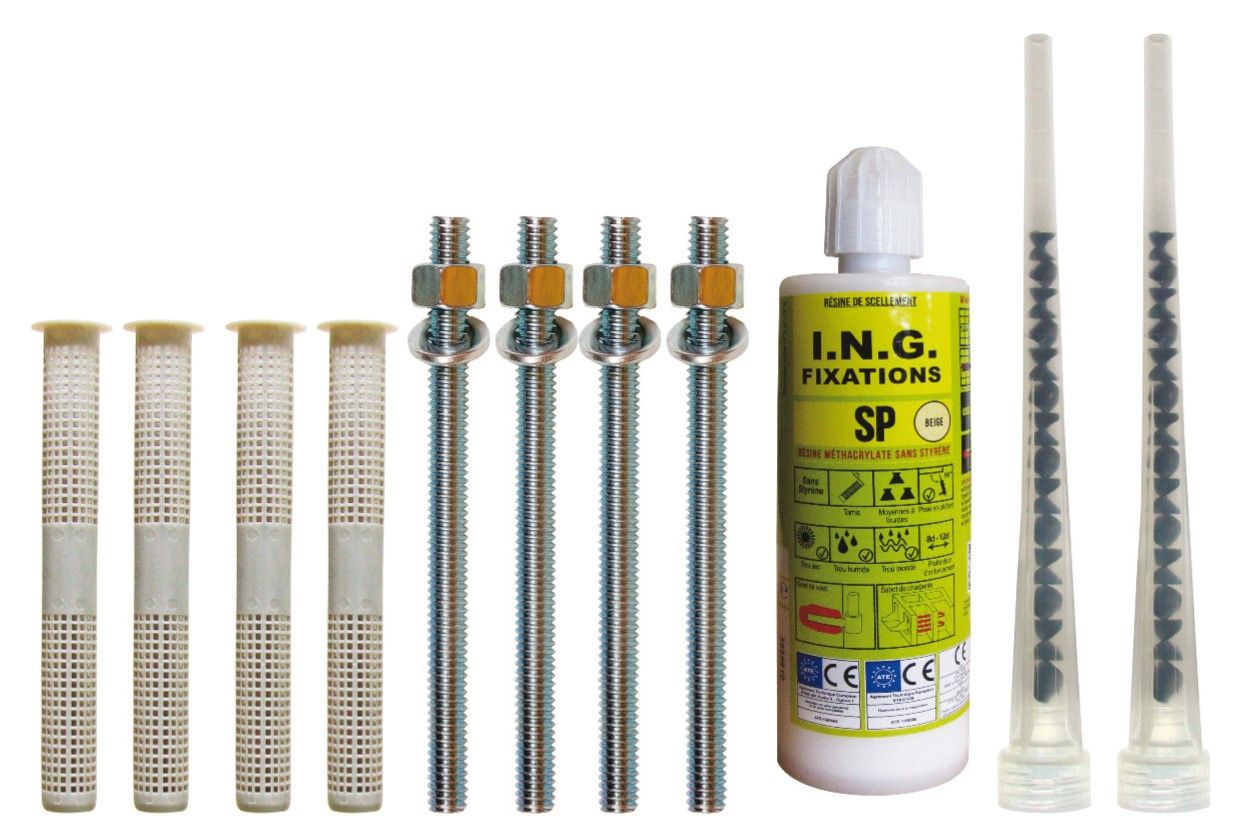 KIT 170 ML SP + TIGES FILET. D 10X160
