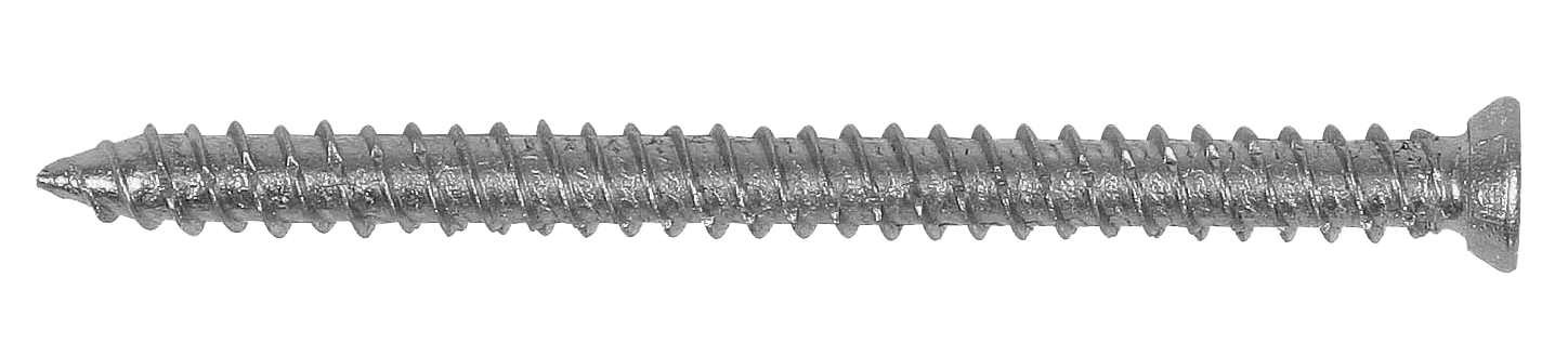 Vis béton tête fraisée 7.5x112 mm - 8 pièces