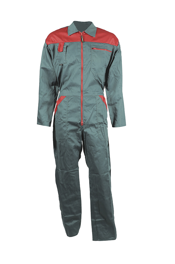 COMBINAISON EOLE KAKI/ROUGE T4