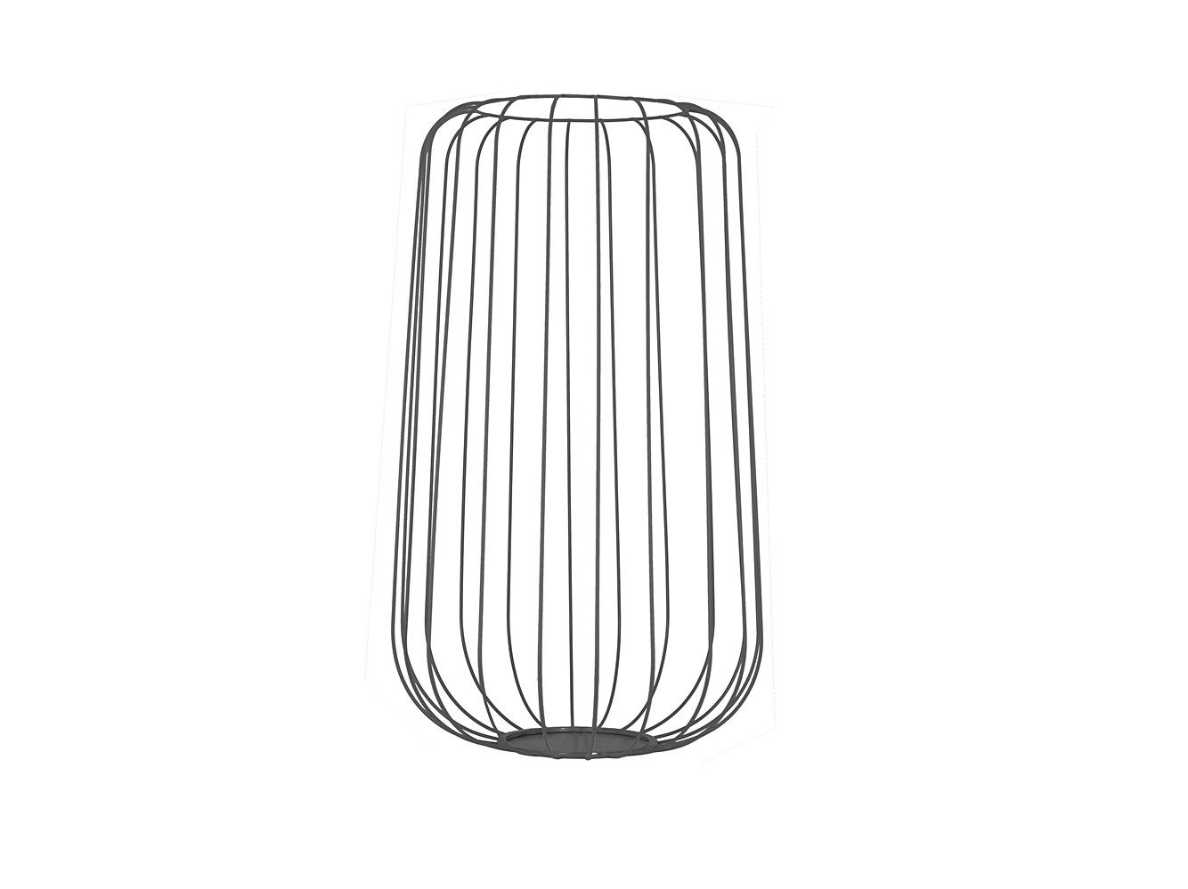 FER TAJ MAHAL 60CM ANTHRACITE