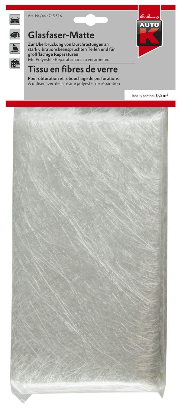 TISSU FIBRES VERRE MAT