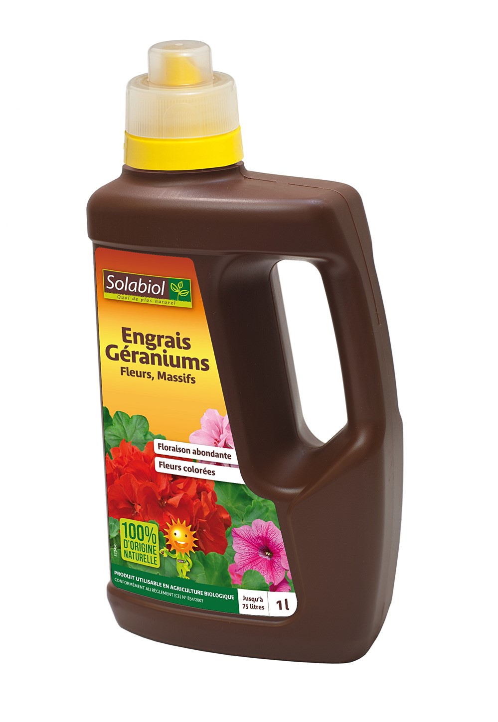 Engrais géraniums 1L - SOLABIOL