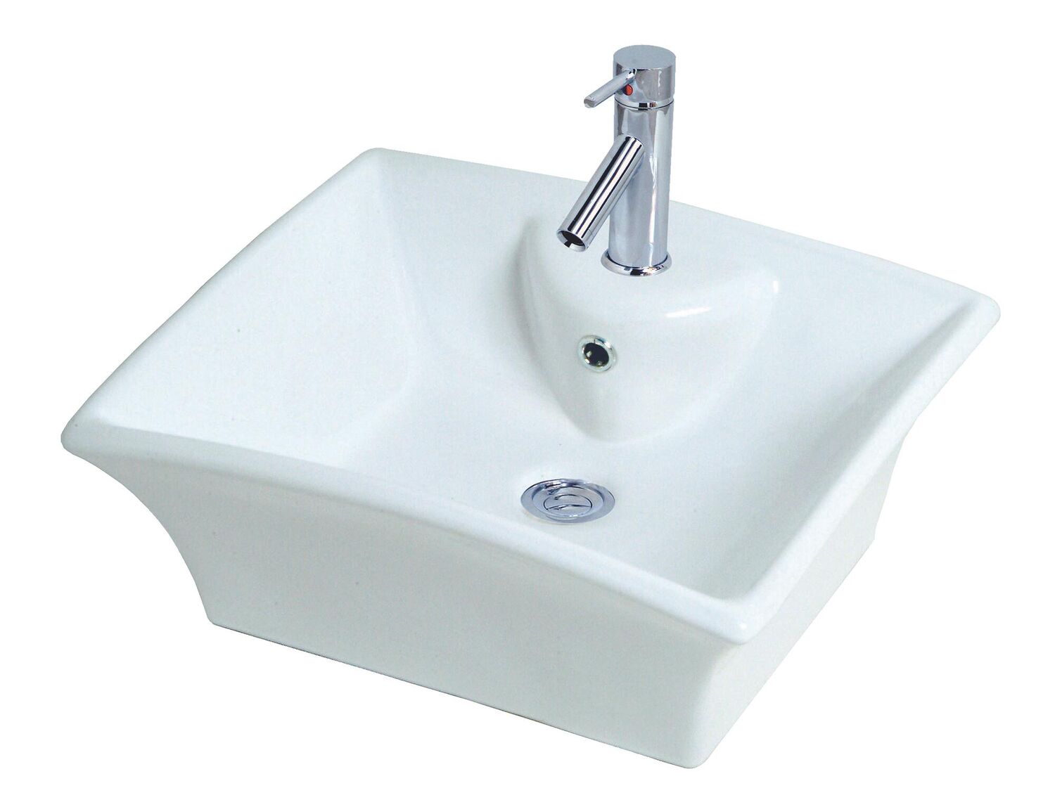 Vasque ceram Vésuve blanche