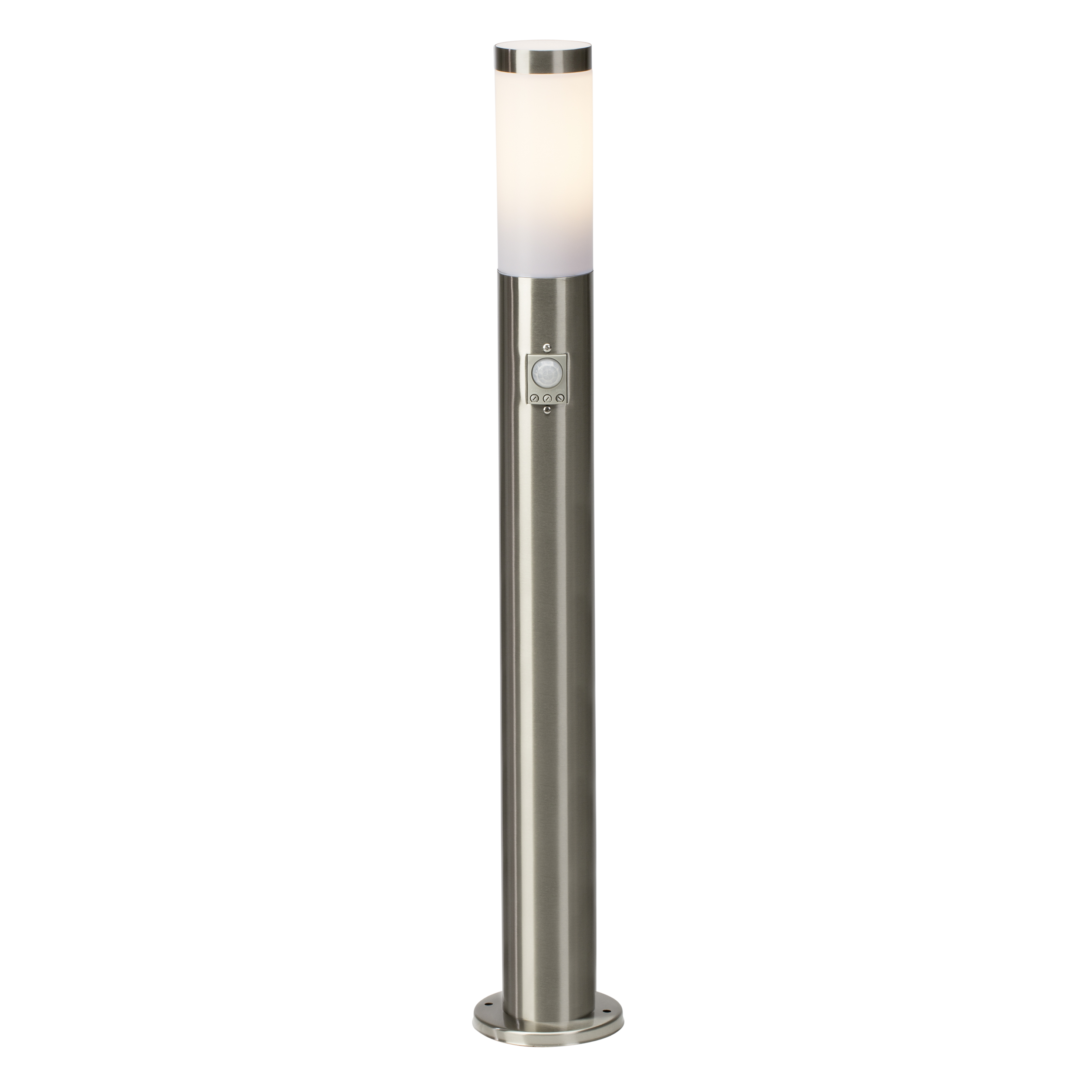 Potelet brilliant chorus 20w acier avec capteur